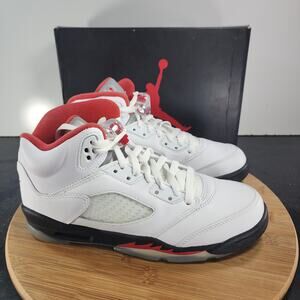 Jordan Women's Sneakers in White and Red